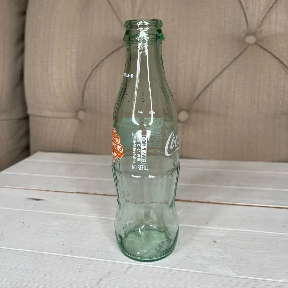 Coca-cola Coke CLEMSON TIGERS 2018 NATIONAL CHAMPIONS GLASS BOTTLE